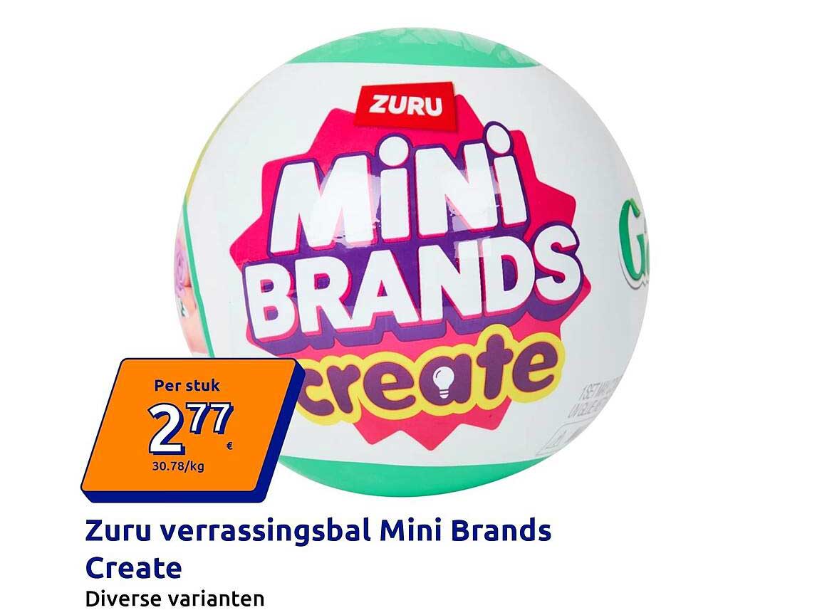 Zuru verrassingsbal Mini Brands Create