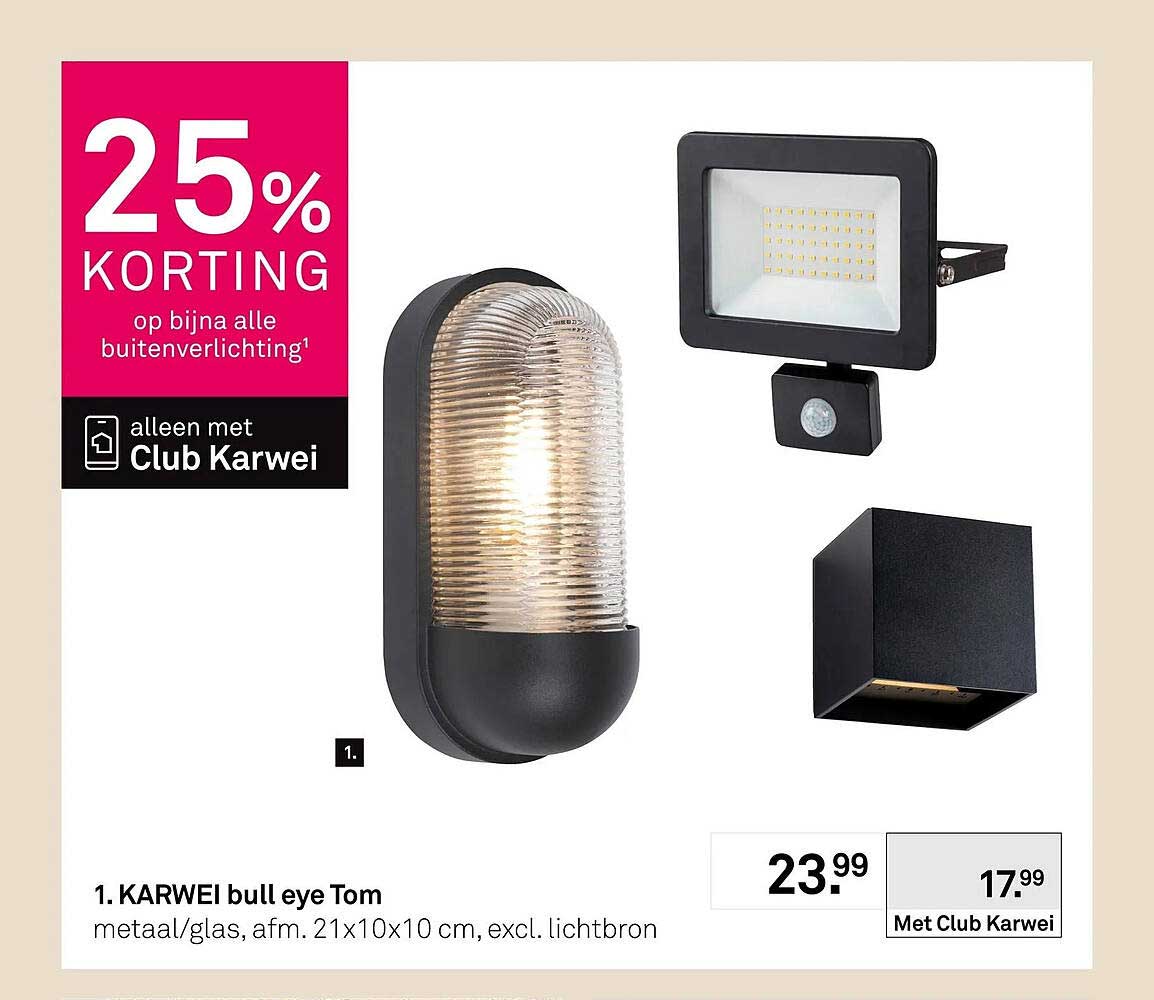 1. KARWEI bull eye Tom