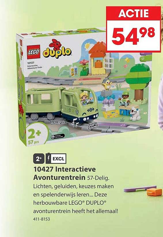 10427 Interactieve Avonturentrein 57-Delig