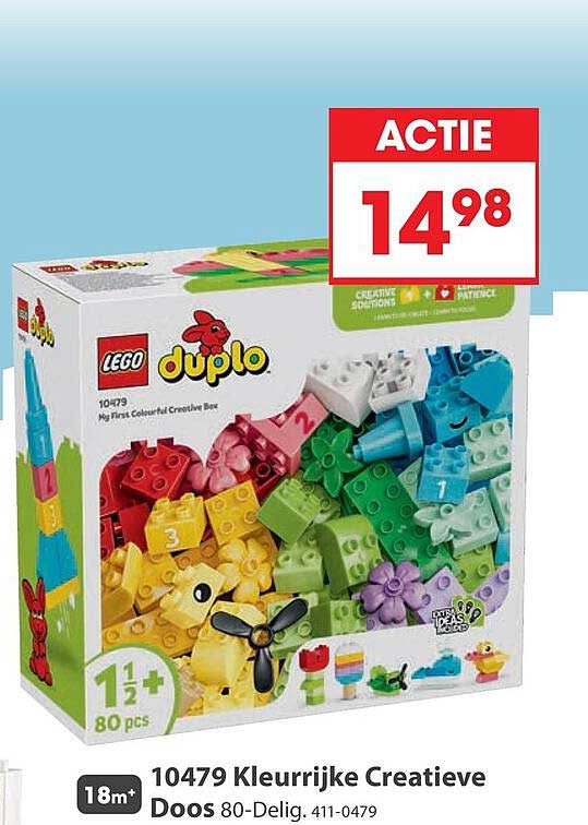 10479 Kleurrijke Creatieve Doos 80-Delig