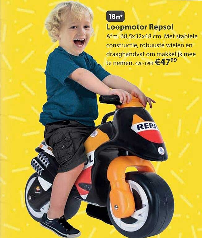 18m+ Loopmotor Repsol