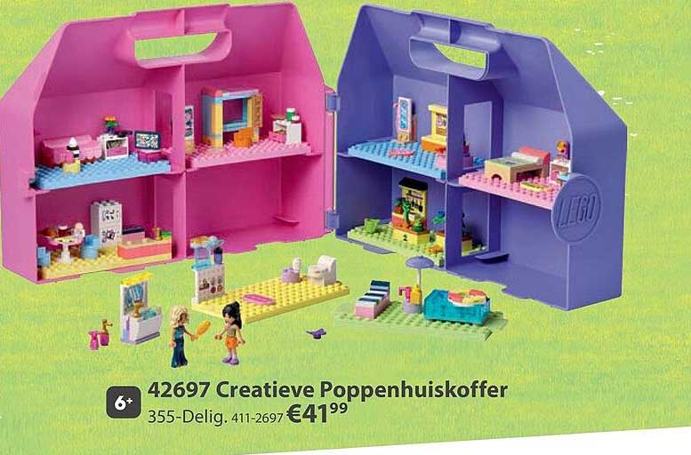 42697 Creatieve Poppenhuiskoffer