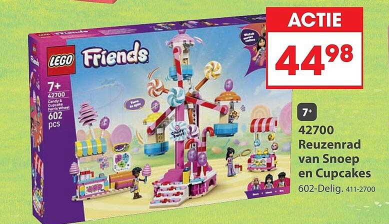 42700 Reuzenrad van Snoep en Cupcakes