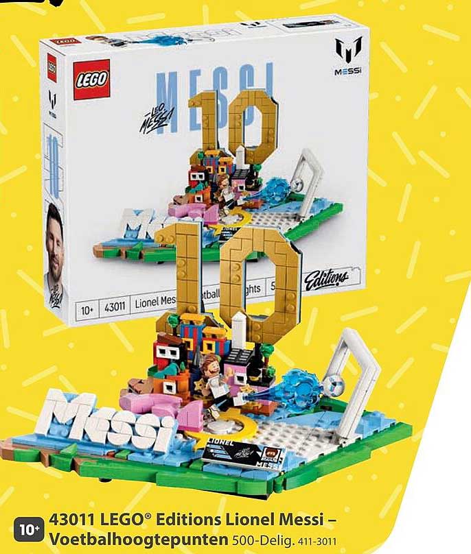 43011 LEGO® Editions Lionel Messi – Voetbalhoogtepunten