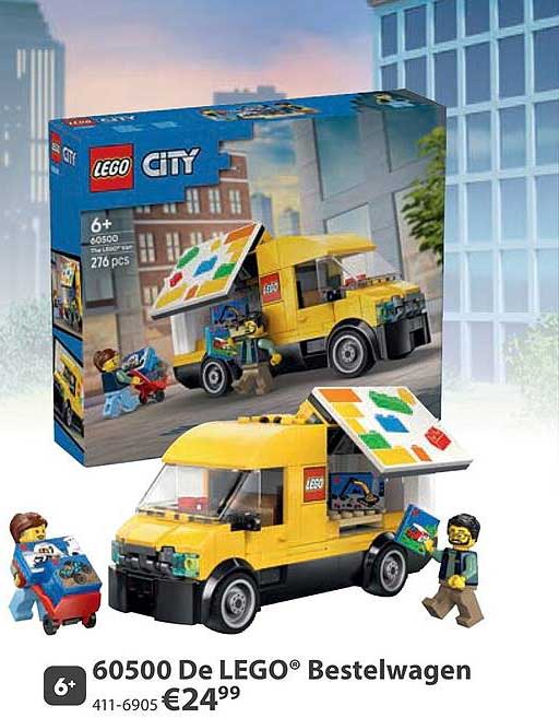 60500 De LEGO® Bestelwagen