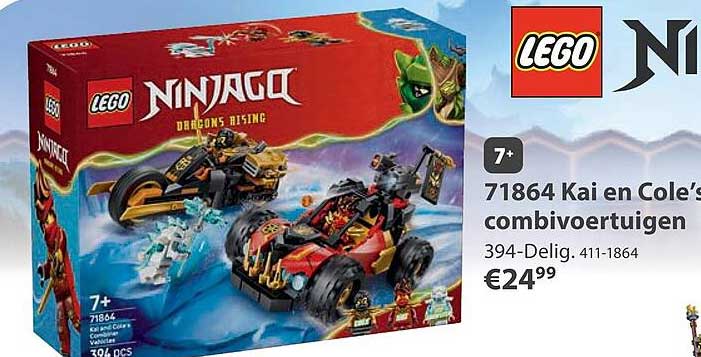 71864 Kai en Cole's combivoertuigen