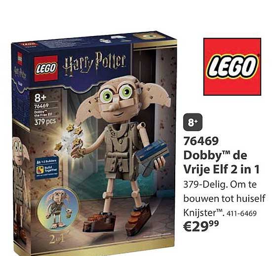 76469 Dobby de Vrije Elf 2 in 1