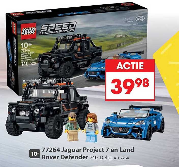 77264 Jaguar Project 7 en Land Rover Defender 740-Delig. 411-7264