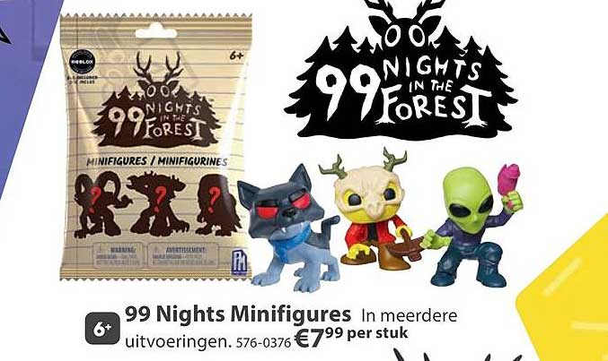 99 Nights Minifigures In meerdere uitvoeringen