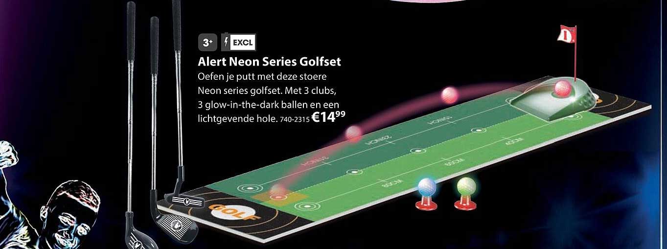 Alert Neon Series Golfset