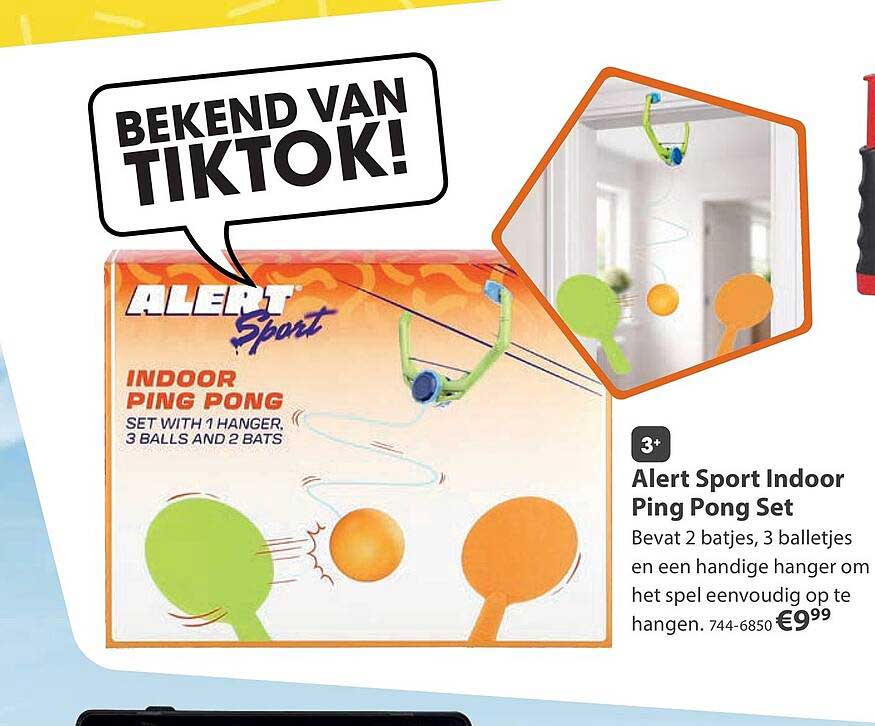 Alert Sport Indoor Ping Pong Set