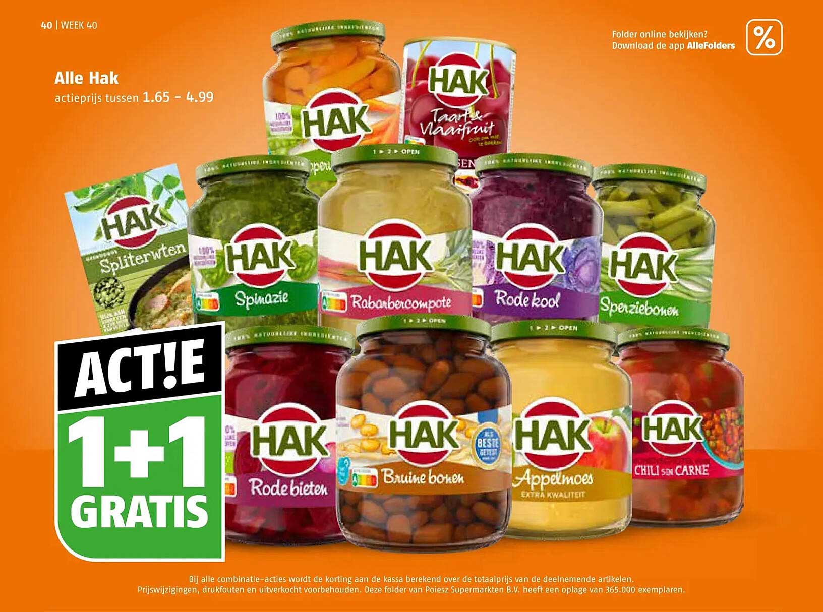 Alle Hak 1+1 gratis