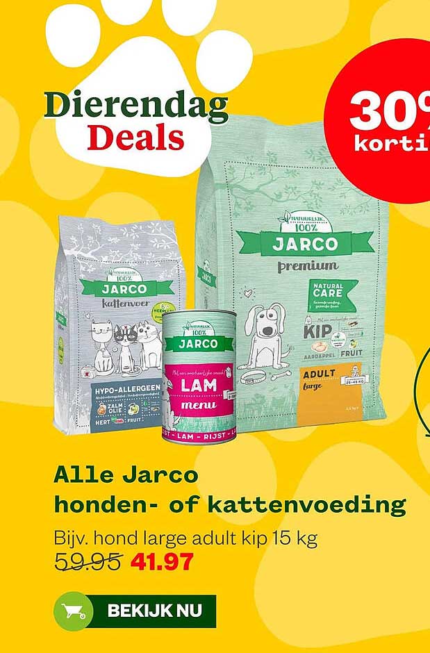 Alle Jarco honden- of kattenvoeding
