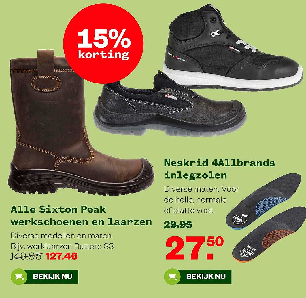 Alle Sixton Peak werkschoenen en laarzen