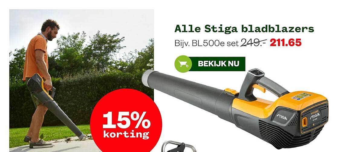 Alle Stiga bladblazers