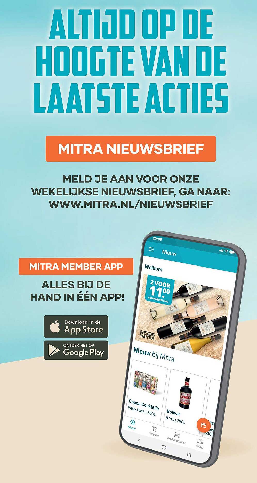 ALTIJD OP DE HOOGTE VAN DE LAATSTE ACTIES
