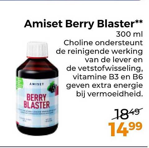 Amiset Berry Blaster** 300 ml