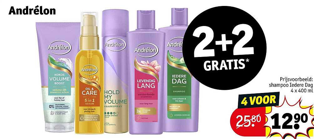 Andrélon 2+2 gratis