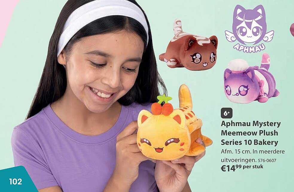 Aphmau Mystery Meemeow Plush Series 10 Bakery