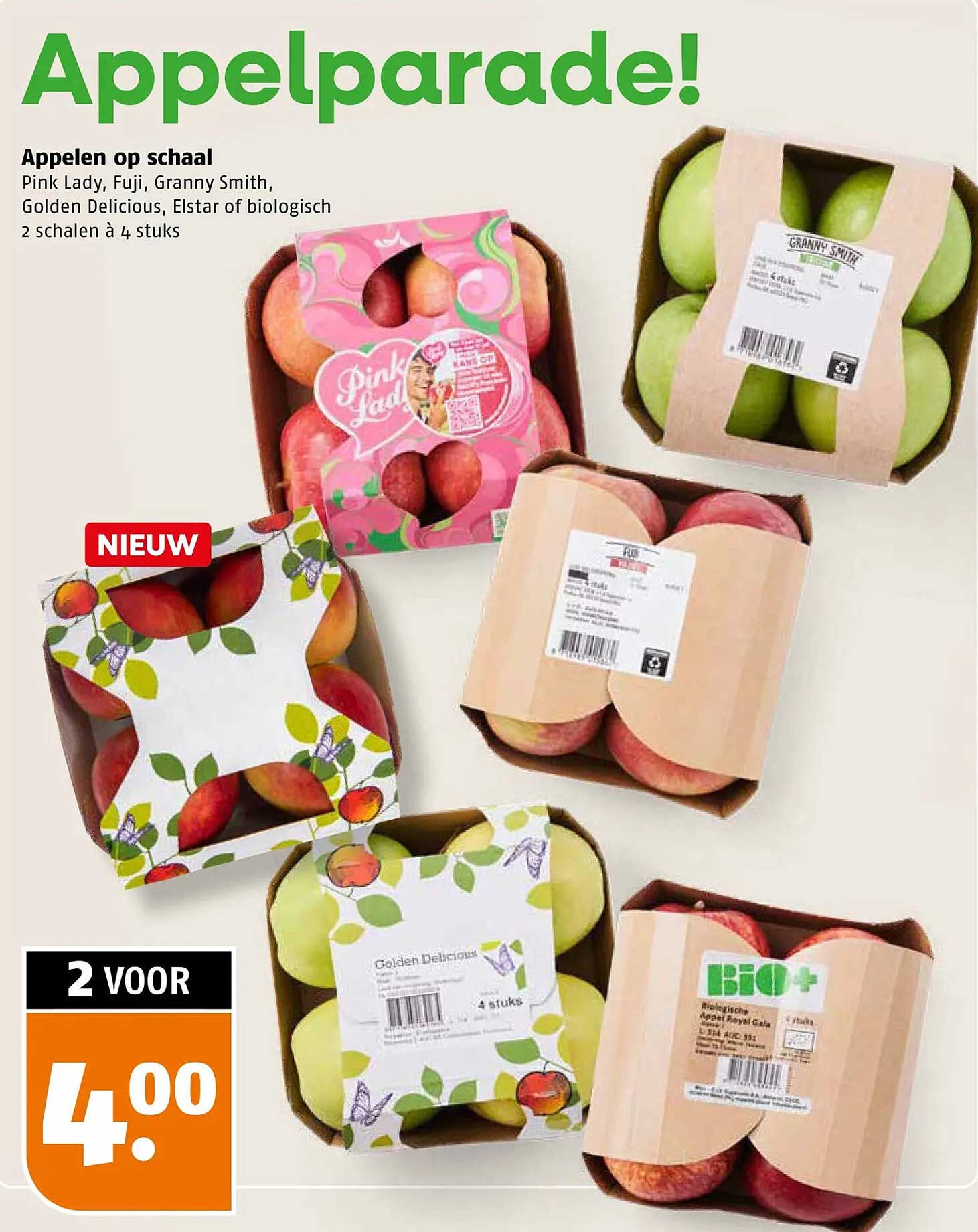Appelparade! Appelen op schaal