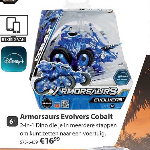 Armorsaurs Evolvers Cobalt