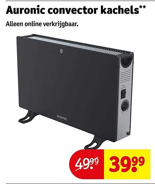 Auronic convector kachels** Alleen online verkrijgbaar.