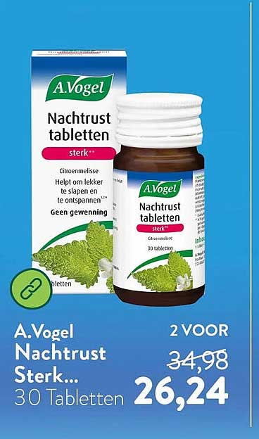 A.Vogel Nachtrust Sterk... 30 Tabletten