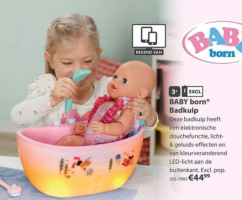BABY born Badkuip