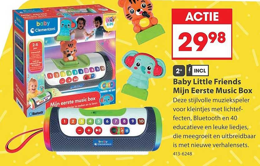 Baby Little Friends Mijn Eerste Music Box