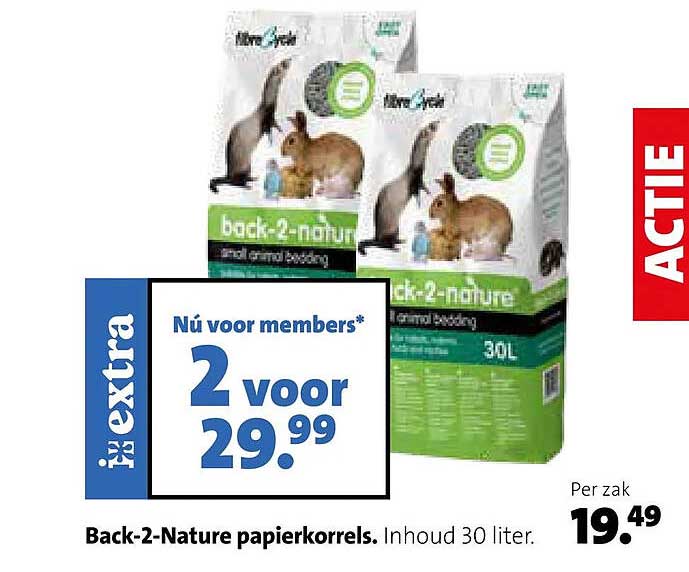 Back-2-Nature papierkorrels. Inhoud 30 liter. Nu voor members* 2 voor 29.99