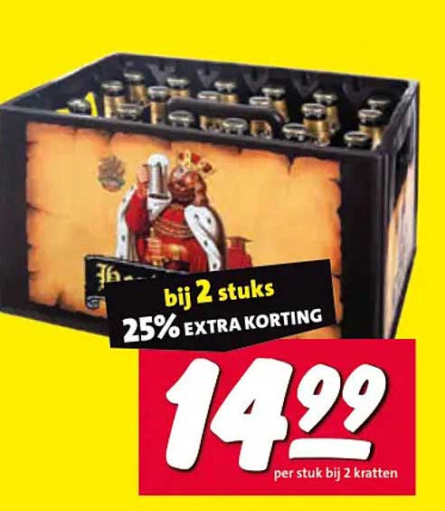 bij 2 stuks 25% EXTRA KORTING