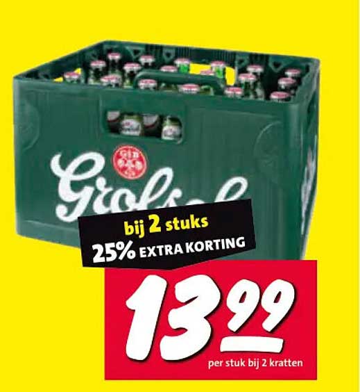 bij 2 stuks 25% EXTRA KORTING