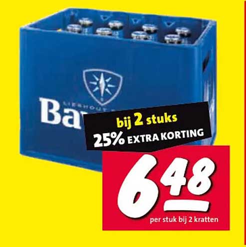 bij 2 stuks 25% EXTRA KORTING