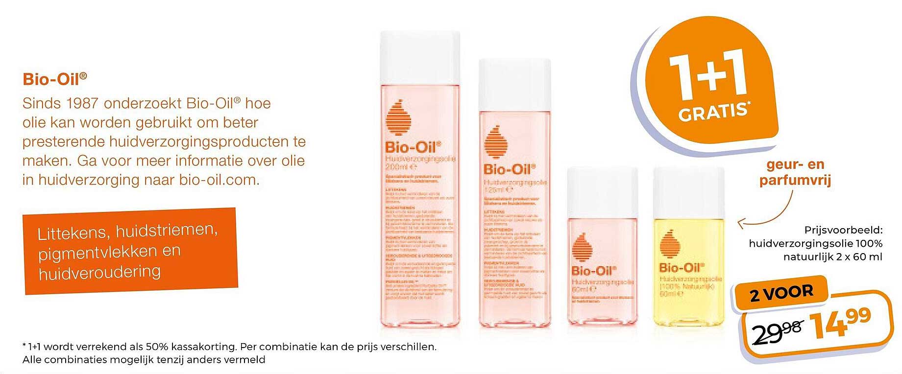 Bio-Oil 1+1 GRATIS*