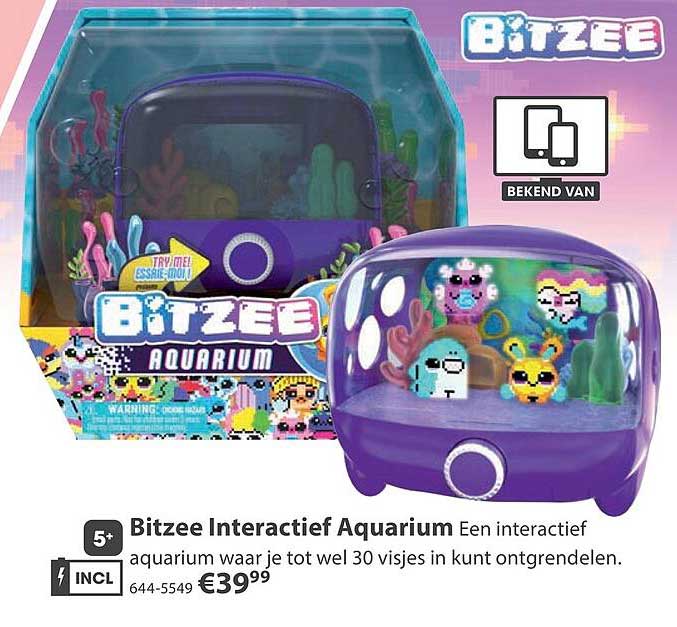 Bitzee Interactief Aquarium