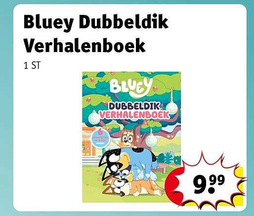 Bluey Dubbeldik Verhalenboek