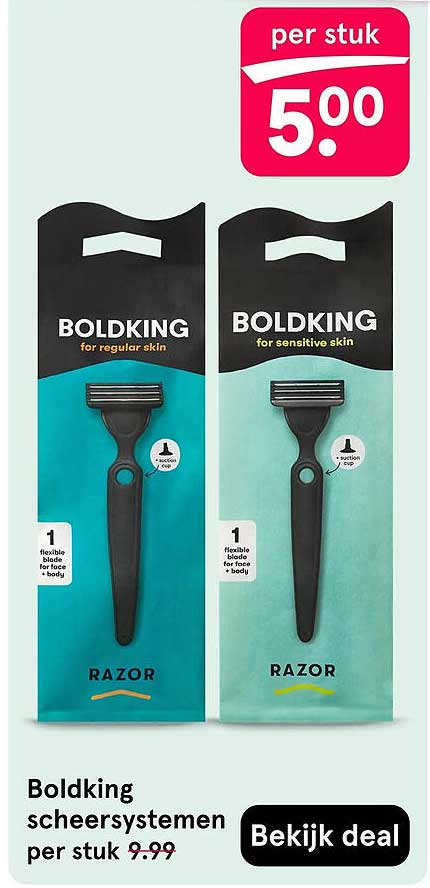 Boldking scheersystemen per stuk