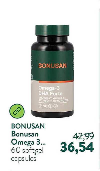 Bonusan Omega 3... 60 softgel capsules