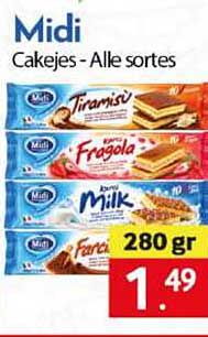 Cakejes - Alle sortes