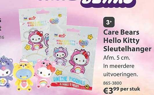 Care Bears Hello Kitty Sleutelhanger