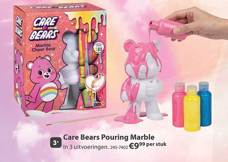 Care Bears Pouring Marble