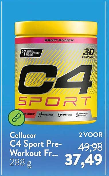 Cellucor C4 Sport Pre-Workout Fr... 2 VOOR