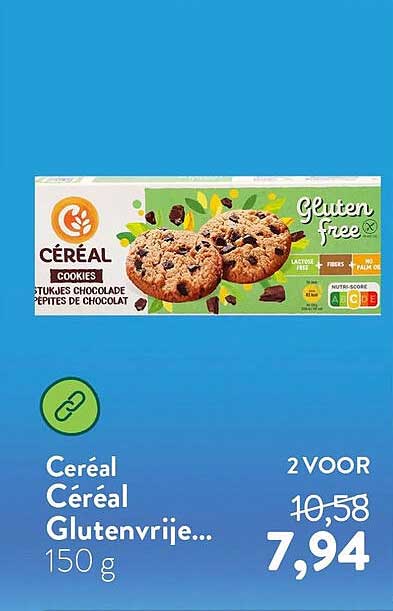 Céréal Céréal Glutenvrije... 150 g 2 VOOR