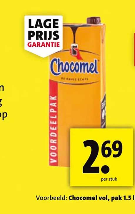 Chocomel vol, pak 1.5 liter