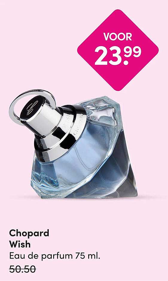 Chopard Wish Eau de parfum 75 ml.