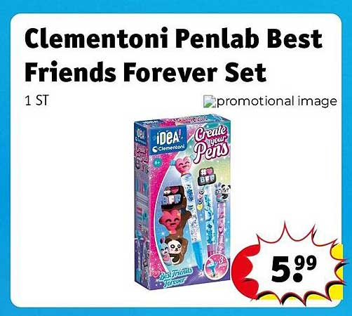 Clementoni Penlab Best Friends Forever Set
