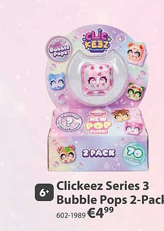 Clickeez Series 3 Bubble Pops 2-Pack