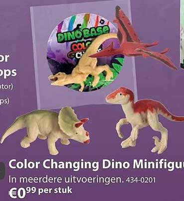 Color Changing Dino Minifiguur
