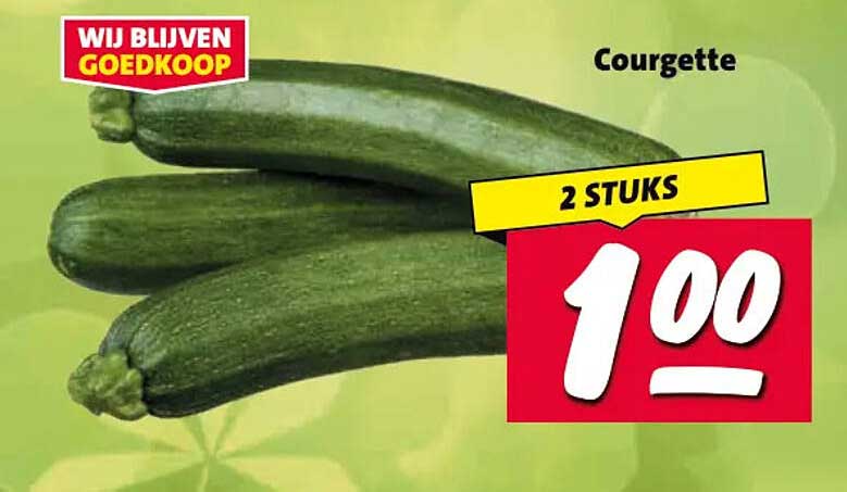 Courgette 2 STUKS