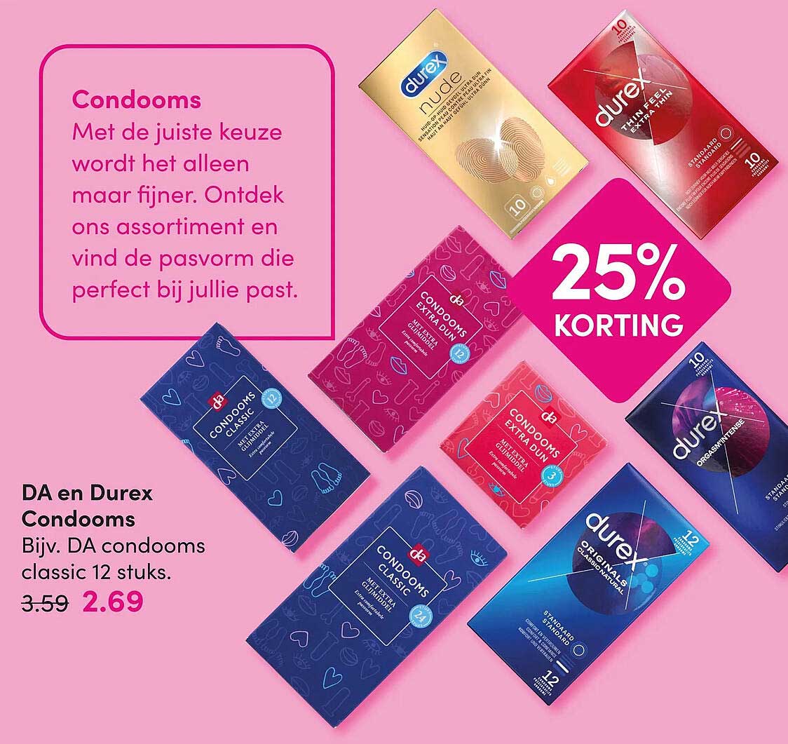 DA en Durex Condooms